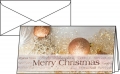 Weihnachts-Karten Glanzkarton inkl. Umschläge DL, 220g, Christmas Glitter,