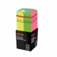 rOtring Bleistift NEON HB, 72er Box, sortiert, je 18 blau, pink, grün, gelb,