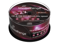 MEDIARANGE CDR80 700MB 52x (50) CB