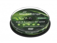 MEDIARANGE DVD-R 4.7GB 16x (10) CB WORM