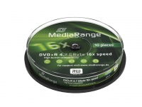 MEDIARANGE DVD+R 4.7GB 16x (10) CB WORM