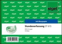 Sigel Stundenerfassung  A6q 50 Bl