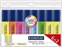 Staedtler Textmarker 6+2 364AWP6