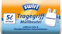 SWIRL Müllbeutel 5l mit Tragegriff