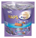 Milka Naps Alpenmilch Klarsichtdose