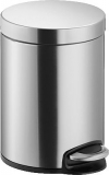 Tretabfalleimer the silent 5l Edelstahl