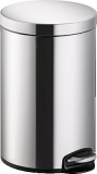 Tretabfalleimer Design Classic 20l Edels