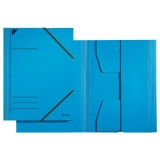 Leitz Eckspannermappe A4 blau 3981-00-35