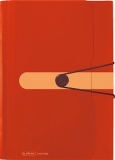Fächermappe 12Fächer Recycling PP orange