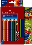 Promoetui Colour Grip + 2 Filzstifte 12er Kartonetui,