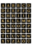 HERMA Buchstaben-Etiketten A-Z, 13 x 13