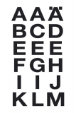 HERMA Buchstaben-Etiketten A-Z, 20 x 20