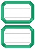 HERMA Buchetiketten, 82 x 55 mm, grüne