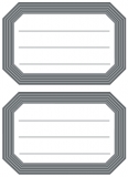 HERMA Buchetiketten, 82 x 55 mm, graue
