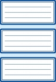HERMA Buchetiketten, 76 x 35 mm, blaue