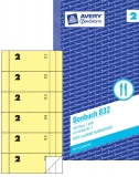 Zweckform Bonbuch 300 Bons 832 gelb