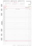 Chronoplan Tagespl A5 1T/1S 50220