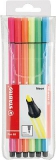 Stabilo pen 6er Kunststoff-Etui  6806-1
