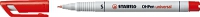 Stabilo OHPen 851/40 SF non-perm rot