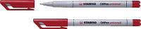 Stabilo OHPen 852/40 F non-perm rot