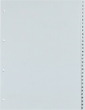 Hetzel PP-Register A4 31tlg 252454 1-31