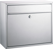 Briefkasten silber 36x31x15cm