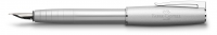 Füllhalter LOOM Metallic silber Schreibg