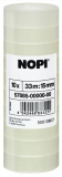 NOPI KLEBEBAND 33MX15MM TRANSPARENT 26MM