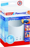 Powerstrips Waterproof Korb, klein weiss
