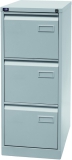 Hängeregistraturschrank Light aus Stahl.