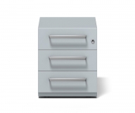 Rollcontainer Note mit Griff, 3 Schublad