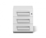 Rollcontainer Note mit Griff, 3 Schublad