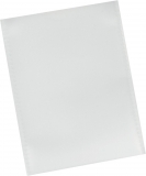 Ausweishülle A6, genarbt, transparent, 1
