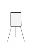 Dreibein Flipchart mit Teleskopbeinen, f