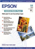 EPSON PHOTO PAPIER A4 192G/M2 ARCHIVAL M