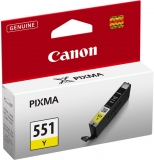 Tintenpatrone CLI-551Y XL gelb für Pixma