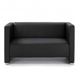 Sofa Zürich, Kunstleder, (H x B x T): 70