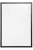 DURAFRAME Poster 70x100, schwarz selbstk