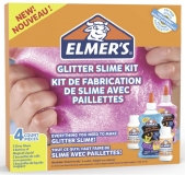 Glitter Slime Kit, 4-teilig, mit 2x Glitzerkleber und 2x Liquid,