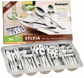 Besteck-Set SYLVIA 181er Set, Chrom-Edel