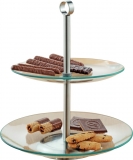 Etagere COOKIE, 2-stufig, aus transparen