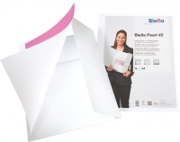Präsentationsmappe Pearl 2 DIN A4 weiß