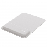 Mauspad mit Handgelenkauflage Hana Series grau, weiche Haptik mit,