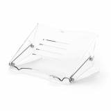 Laptop Ständer Clarity Series, transp. 6 Höhen (13,4 - 20,4 cm), für Laptops,