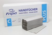 Falthandtuch Plus 25x33cm Lagenfalz natu