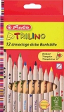 Herlitz Buntstifte 10412062 3kant VE12