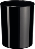 Papierkorb i-LINE, schwarz, 13 Liter, ho