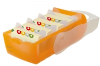 Lernkartei Croco A7 incl.100K.orange