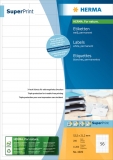 HERMA SuperPrint Etiketten, 52,5 x 21,2