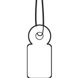 HERMA Textiletiketten, 10 x 22 mm, mit